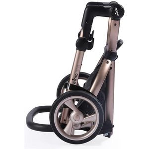 Mima xary stroller rose gold and camel on black